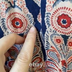 Robe antique PHOOL en coton indien RARE vintage des années 60/70
