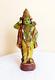 Seigneur Shiva Vishnu Ancienne Statue Vintage En Terre Cuite Poterie Argile Figure Idole G24