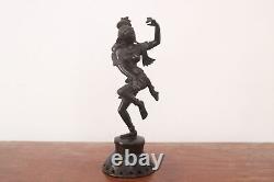 Statue en bronze antique de danseuse sculpture dame vintage décoration pour maison jardin bureau