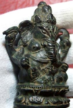 Statue vintage du dieu hindou Ganesh l'éléphant à identifier