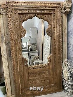 Vieux Miroir Indien Haut