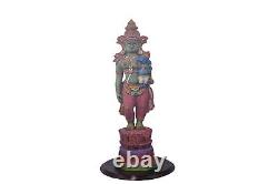 Vintage Ganesh Lakshmi Statue Antique Parvati Sculpture Déesse Hindoue Figurine