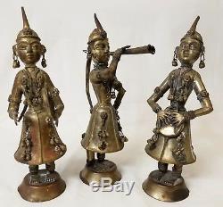 Vintage Inde Figures Métal Musiciens