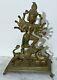 Vintage Solide Et Lourd En Laiton Hindou Statue Du Seigneur Shiva De L'inde