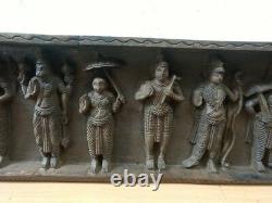 Vishnu 10 Avatar Dashavatar Vintage Wall Panel Statue Sculpture Home Decor Murti