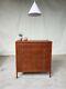 Vtg Mid Century Gordon Russell Indian Laurel Tallboy Retro # Chest Tiroirs 456